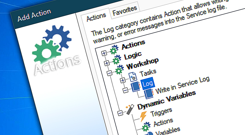 Advanced log management