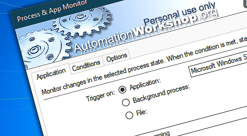 Free Process & App Monitor Trigger