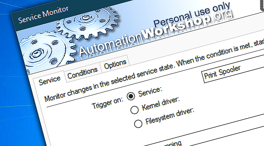 Free Service Monitor Trigger